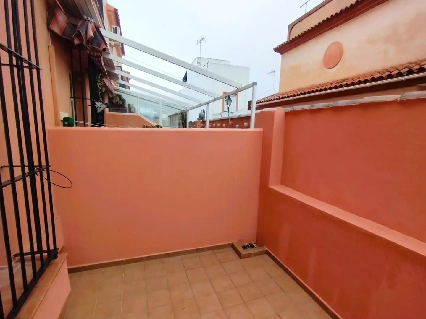 Terrassa de Casa adosada en venda en San Fernando