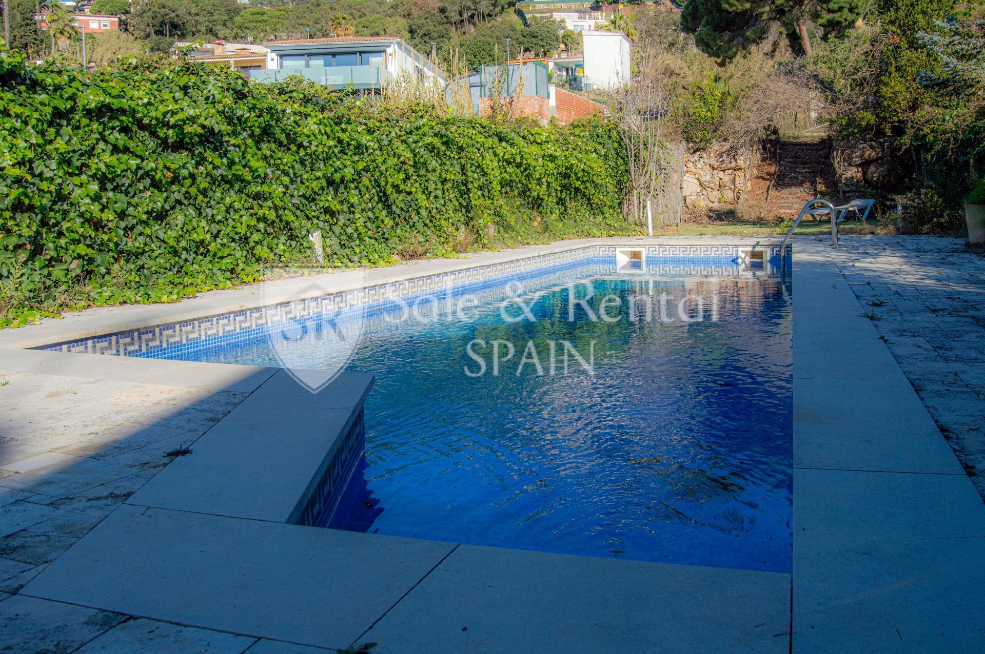 Swimming pool of Single-family semi-detached for sale in Lloret de Mar  with Heating, Private garden and Terrace