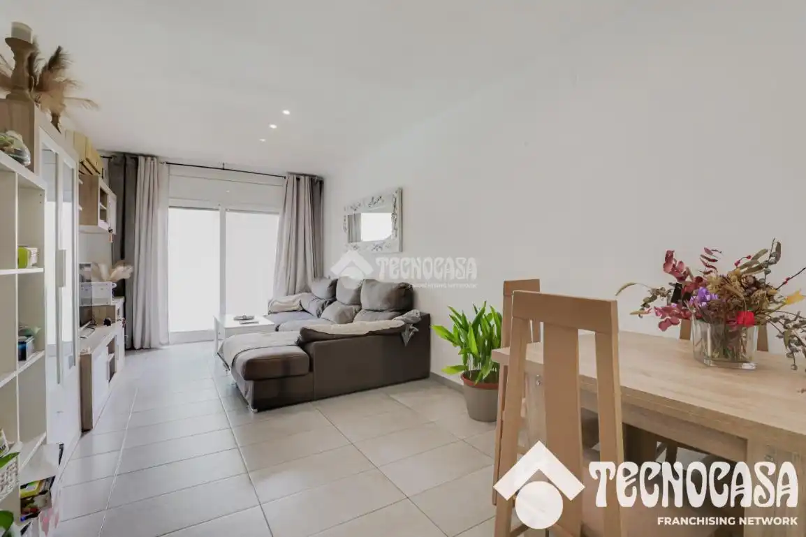 Wohnzimmer von Wohnung zum Verkauf in Mataró mit Klimaanlage und Balkon