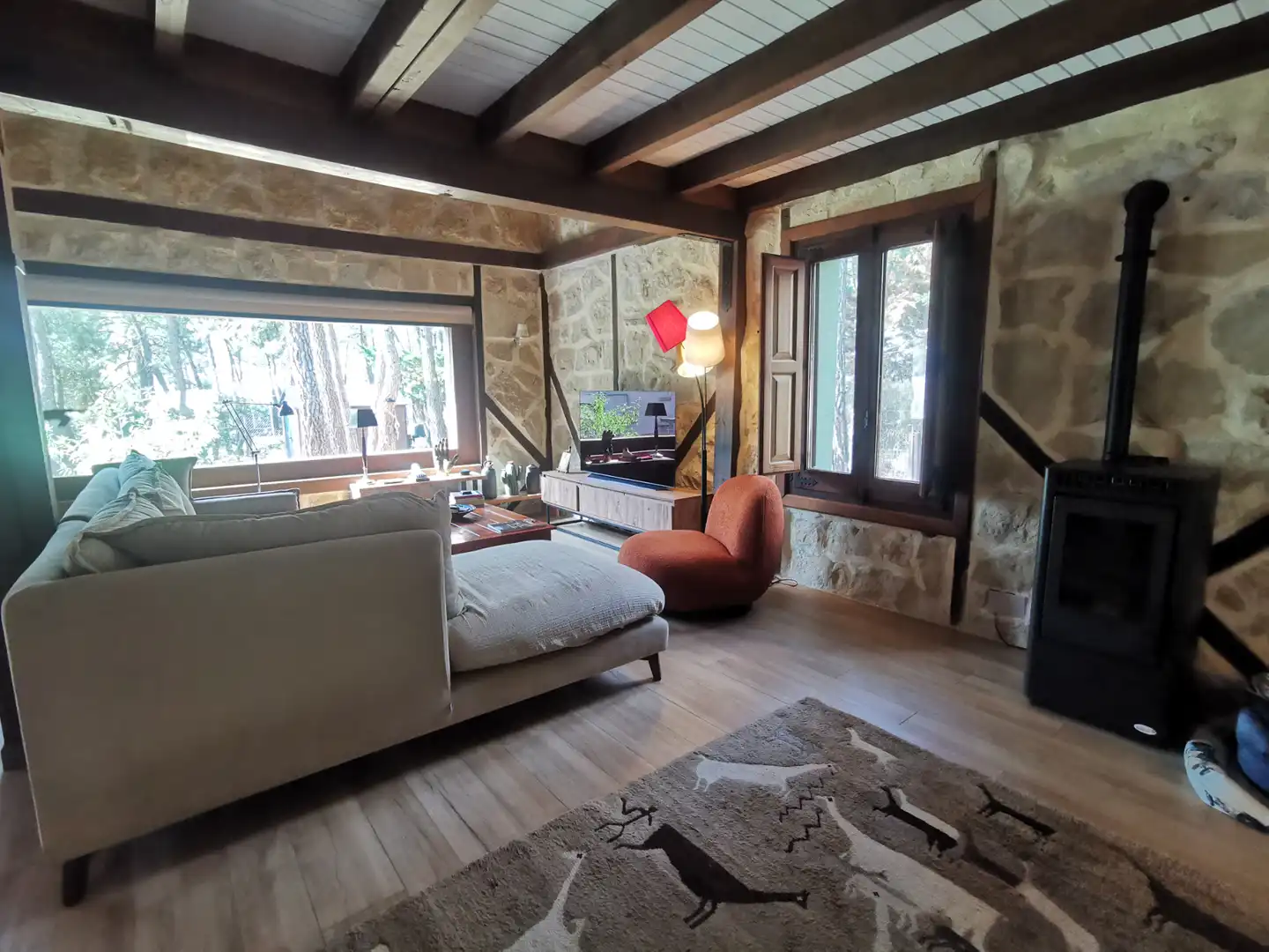 Sala de estar de Casa o chalet en venta en Alba de Tormes con Calefacción, Jardín privado y Terraza