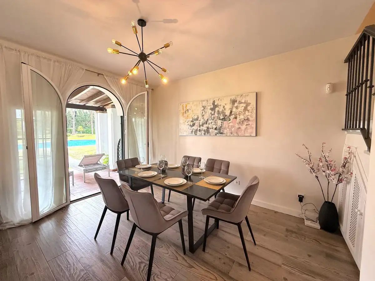 Dining room of Detached homes for rent in Marbella  with Air Conditioner, Heating and Private garden