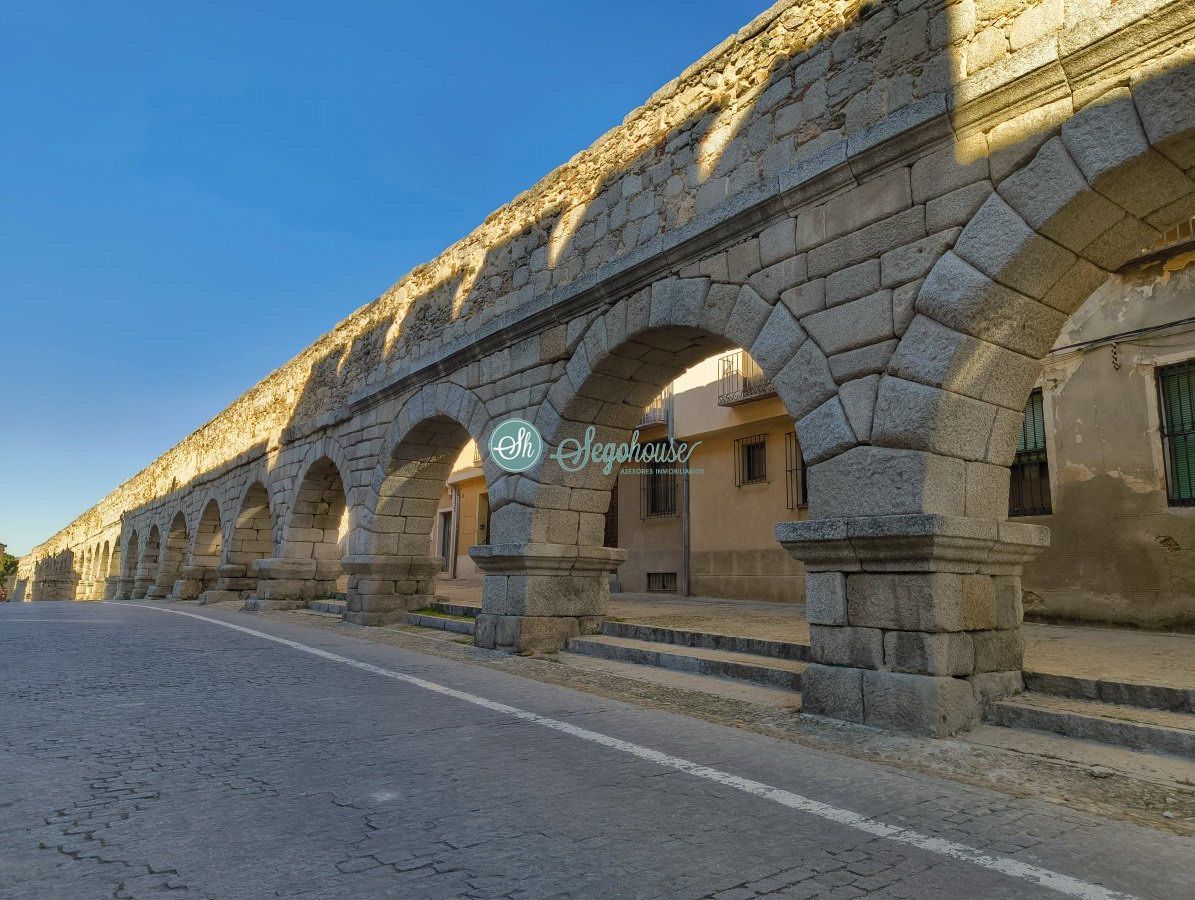 Vista exterior de Pis en venda en Segovia Capital amb Aire condicionat, Calefacció i Balcó