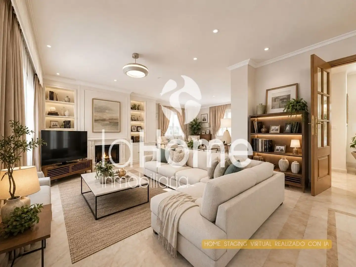 Sala de estar de Casa o chalet en venta en L'Eliana con Aire acondicionado, Calefacción y Jardín privado