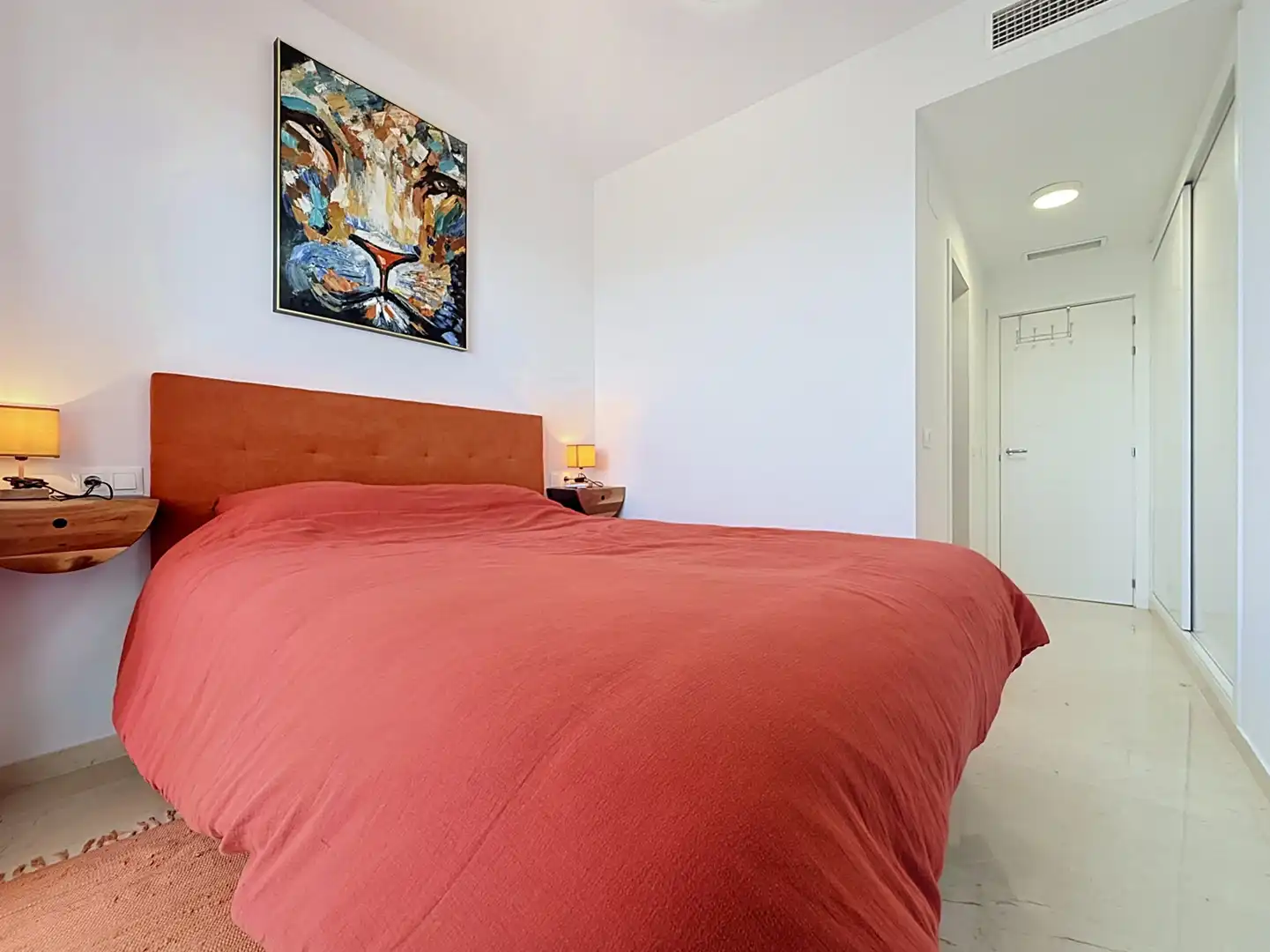 Bedroom of Apartments for sale in Manilva  with Air Conditioner, Terrace and Storage room