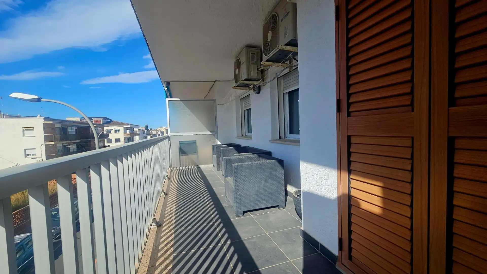 Terraza de Piso de alquiler en Cunit con Aire acondicionado, Terraza y Amueblado