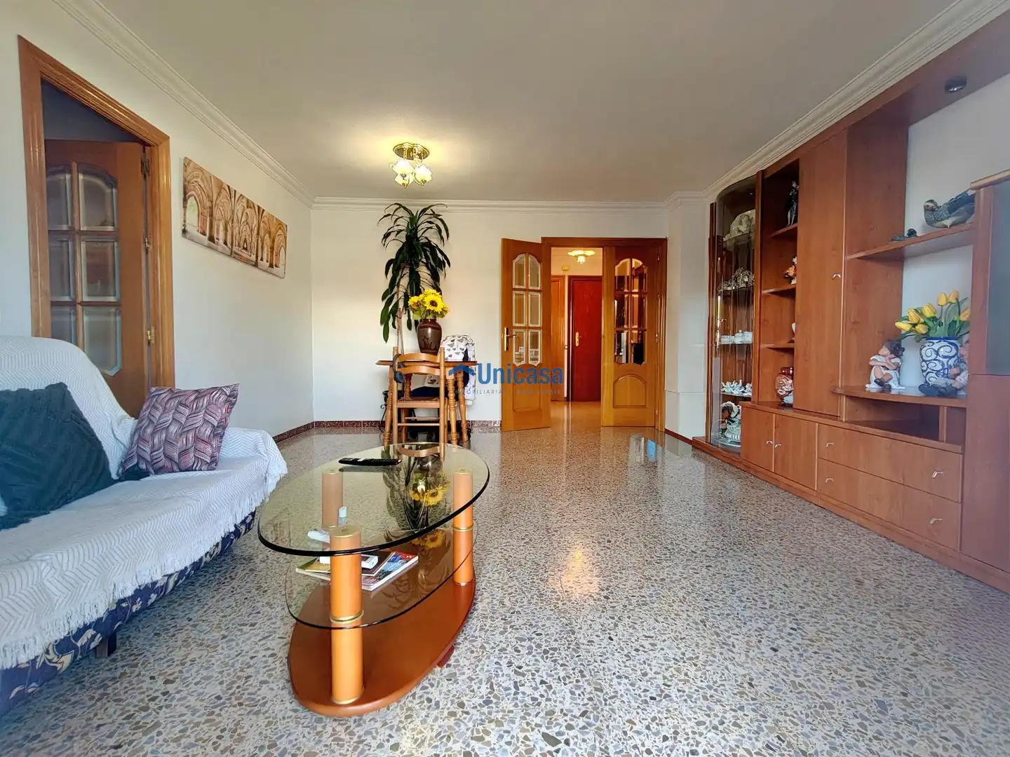 Sala de estar de Piso en venta en Málaga con Aire acondicionado y Amueblado