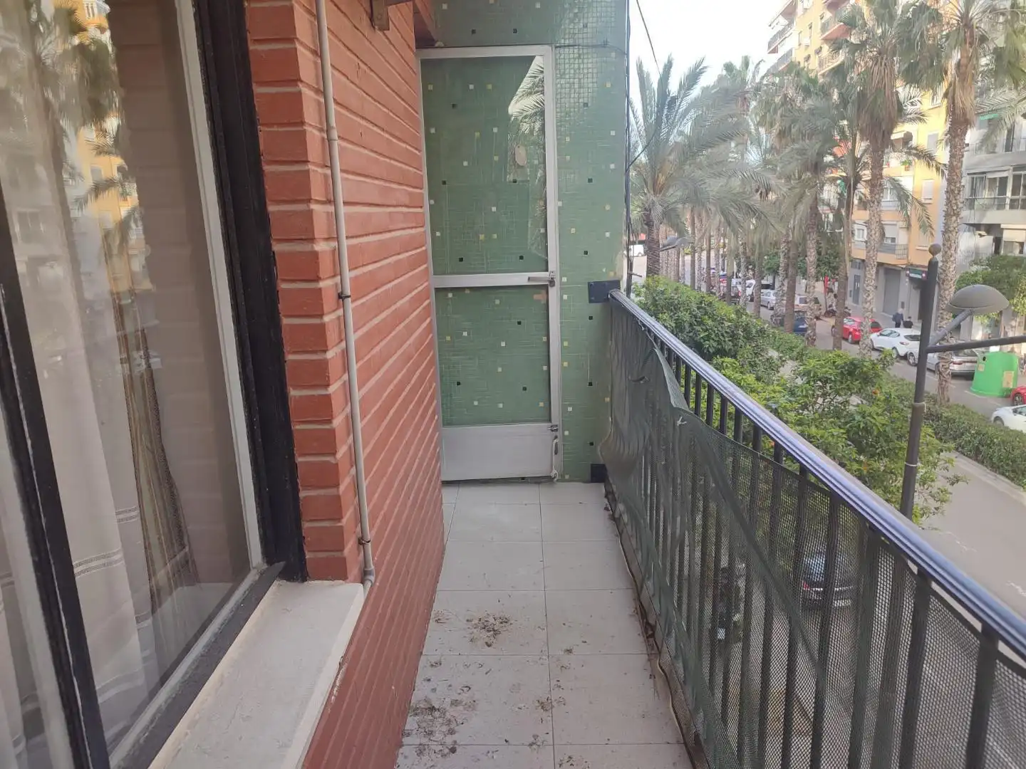Balcony of Flat for sale in Valencia