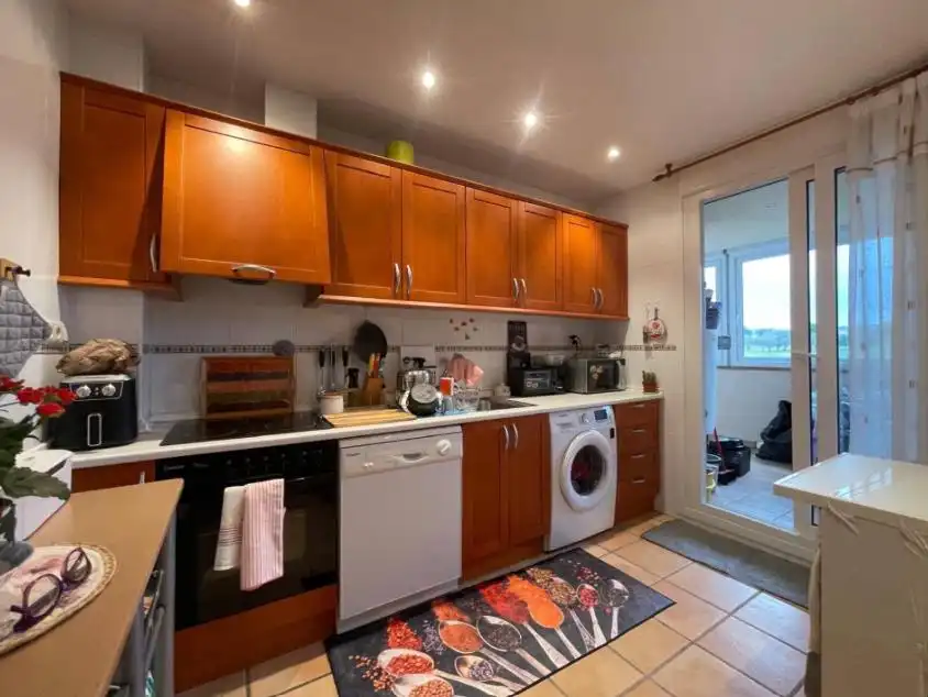Kitchen of Flat for sale in San Jorge / Sant Jordi  with Air Conditioner, Private garden and Terrace