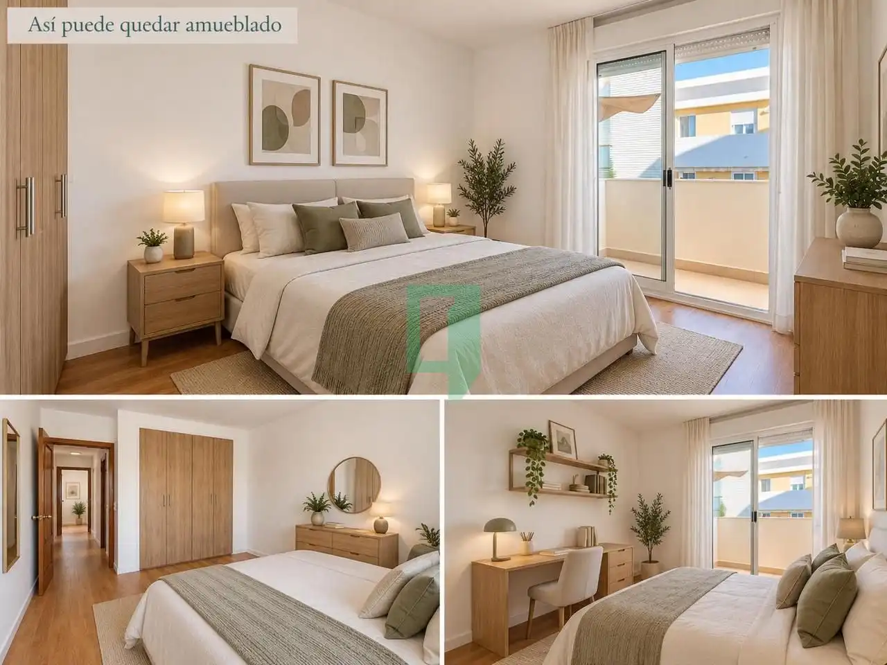 Bedroom of Flat for sale in Badalona  with Balcony