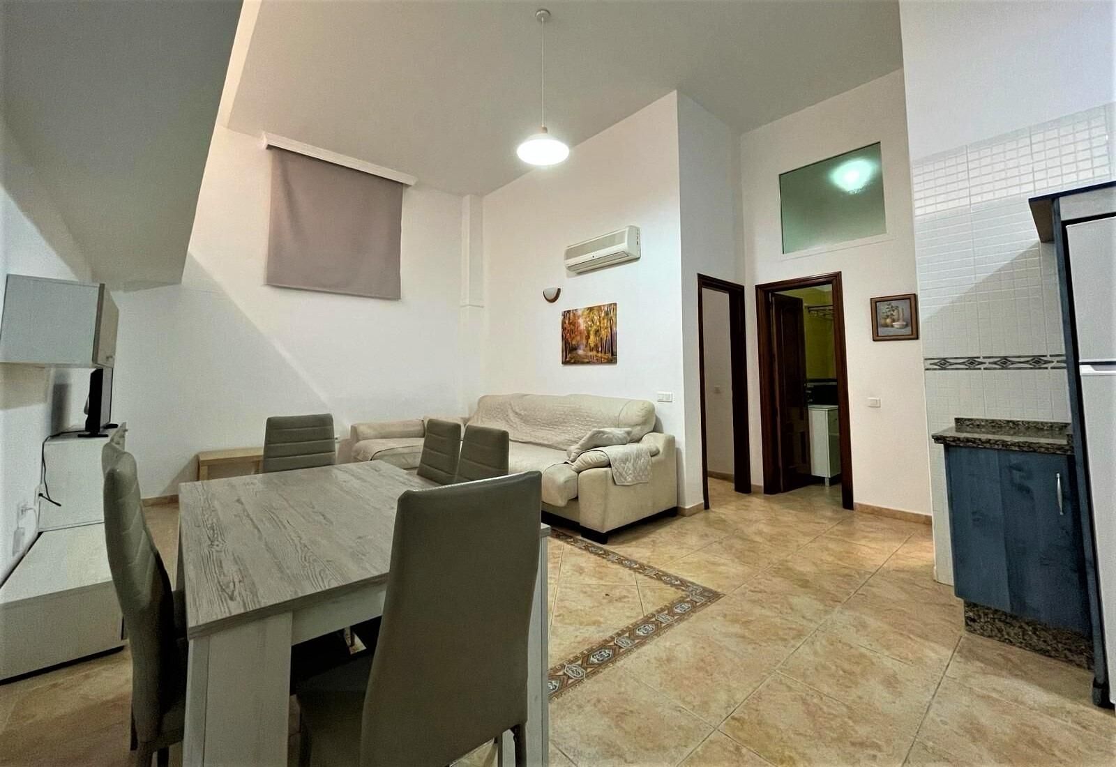 Living room of Flat for sale in Benalmádena  with Air Conditioner, Heating and Private garden
