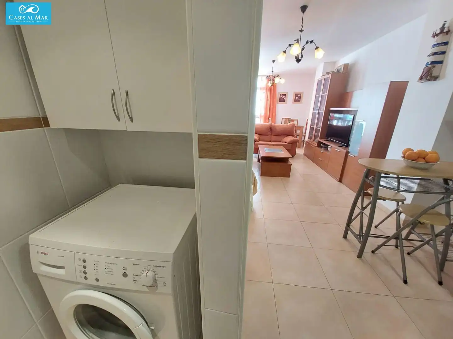 Sala d'estar de Apartament en venda en Oropesa del Mar / Orpesa amb Aire condicionat, Calefacció i Terrassa