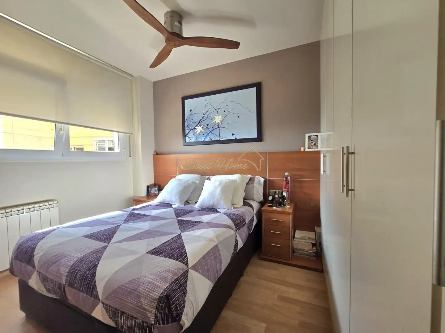 Bedroom of Flat for sale in Montgat  with Air Conditioner, Heating and Parquet flooring