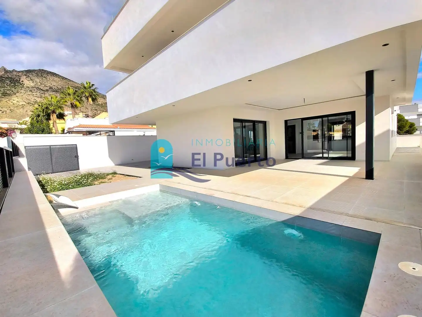 Piscina de Casa o chalet en venta en Mazarrón con Aire acondicionado, Terraza y Trastero