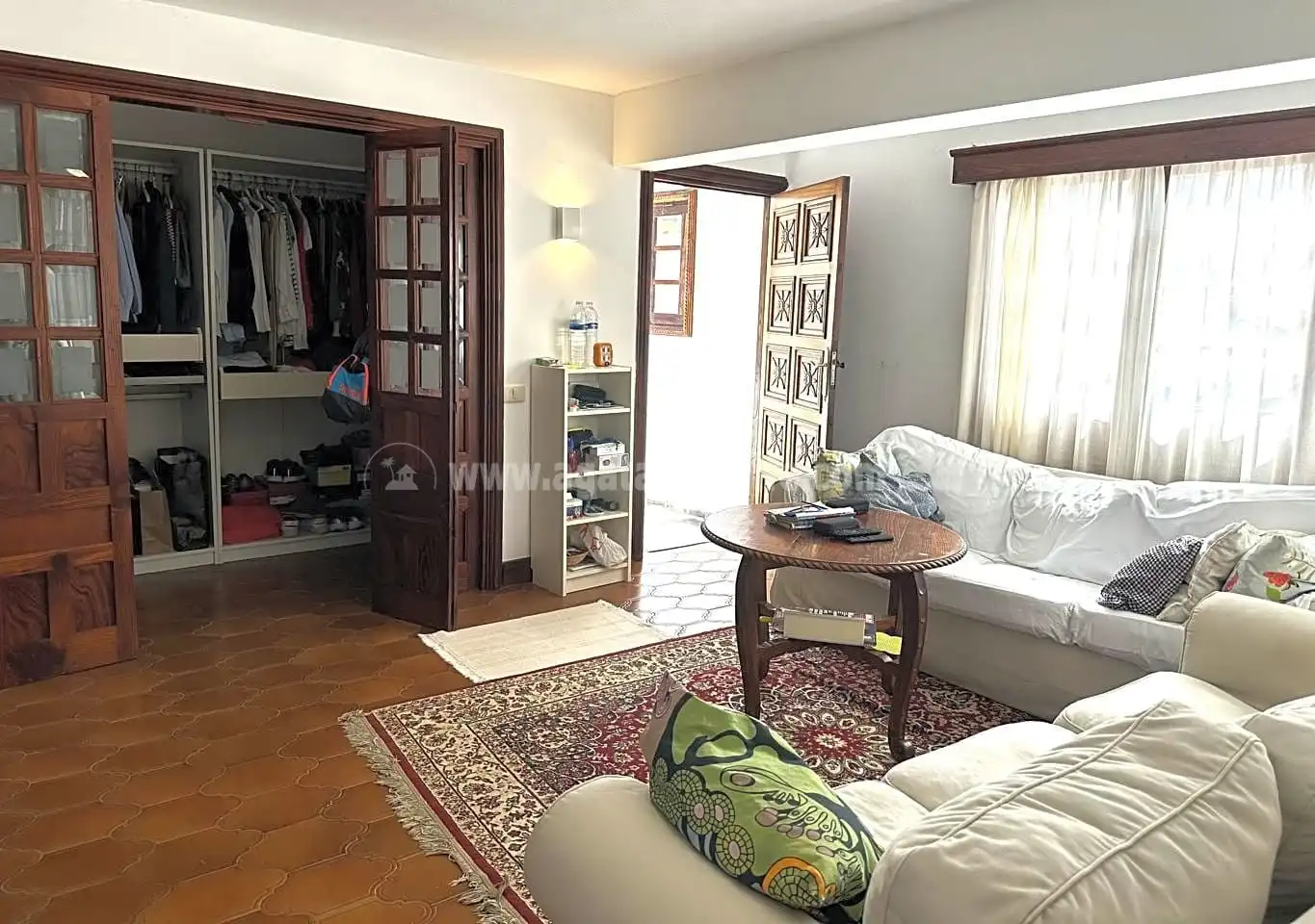 Sala de estar de Casa o chalet en venta en Los Silos con Aire acondicionado, Jardín privado y Terraza