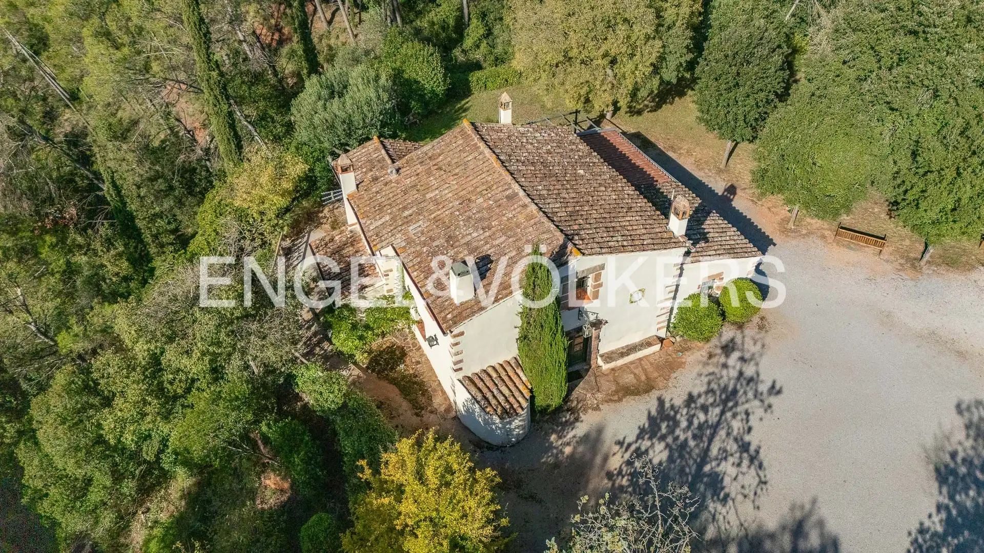 Vista exterior de Finca rústica en venda en Bigues i Riells del Fai amb Calefacció, Jardí privat i Terrassa