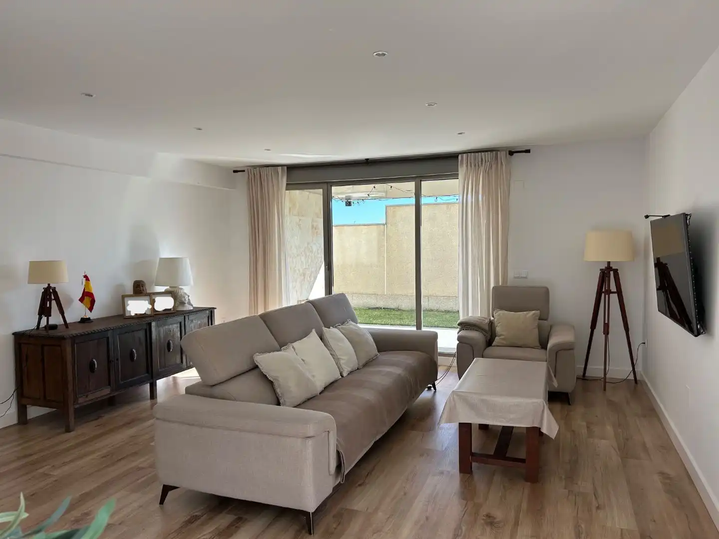 Living room of Flat for sale in Aldeatejada  with Air Conditioner, Heating and Private garden