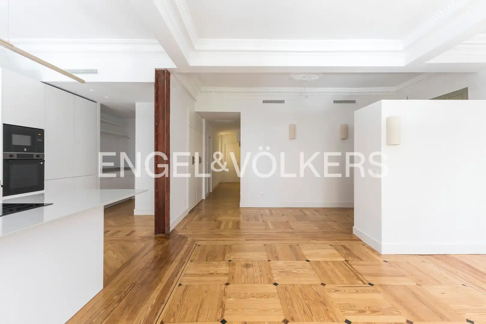 Wohnung zur Miete in Madrid mit Klimaanlage, Heizung und Parkett