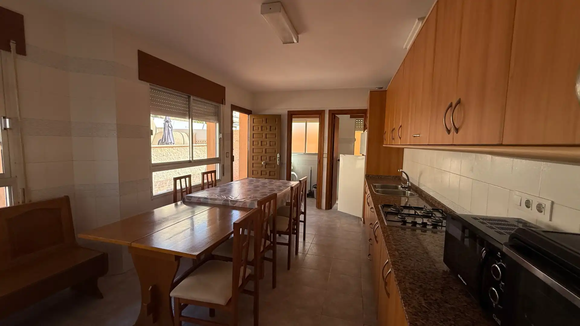 Cocina de Casa adosada en venta en Águilas con Jardín privado, Terraza y Trastero