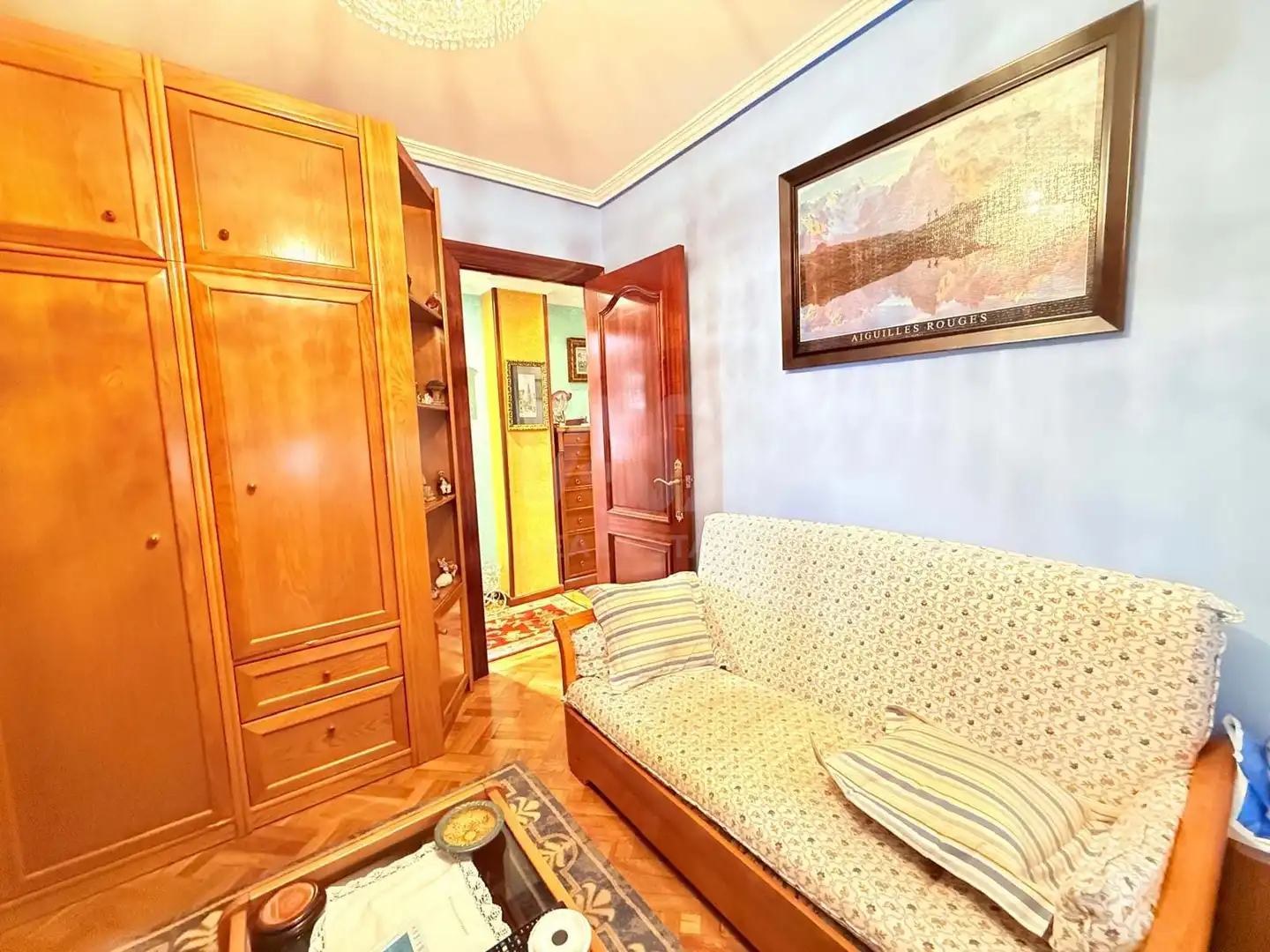 Bedroom of Flat for sale in Gijón   with Heating