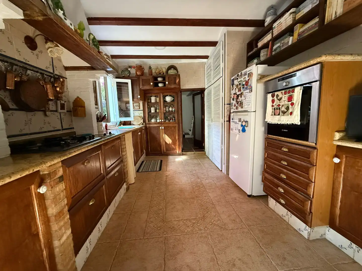 Kitchen of Houses for sale in La Pobla de Vallbona  with Air Conditioner, Heating and Private garden
