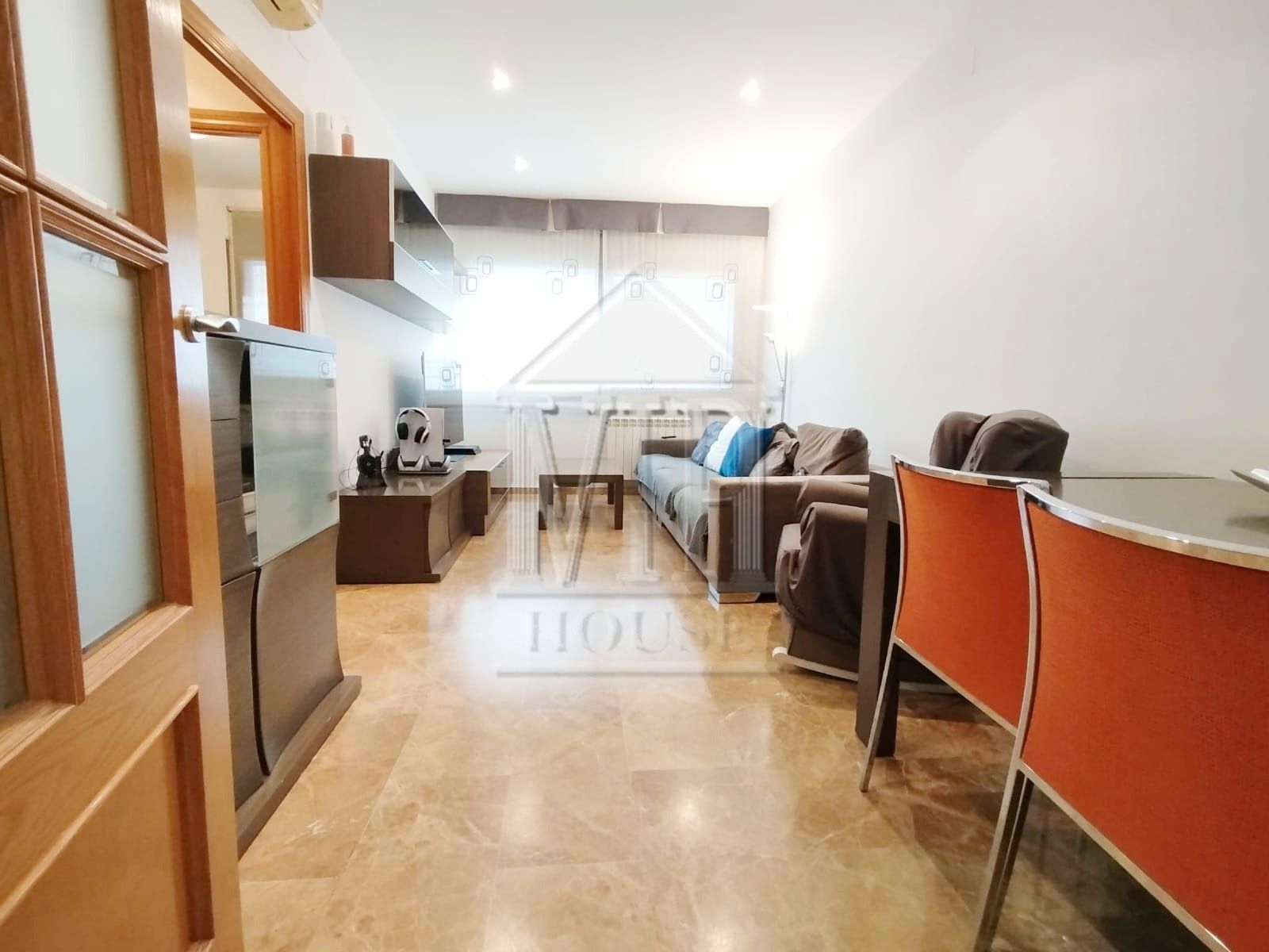 Sala de estar de Piso en venta en Badalona con Aire acondicionado, Calefacción y Amueblado