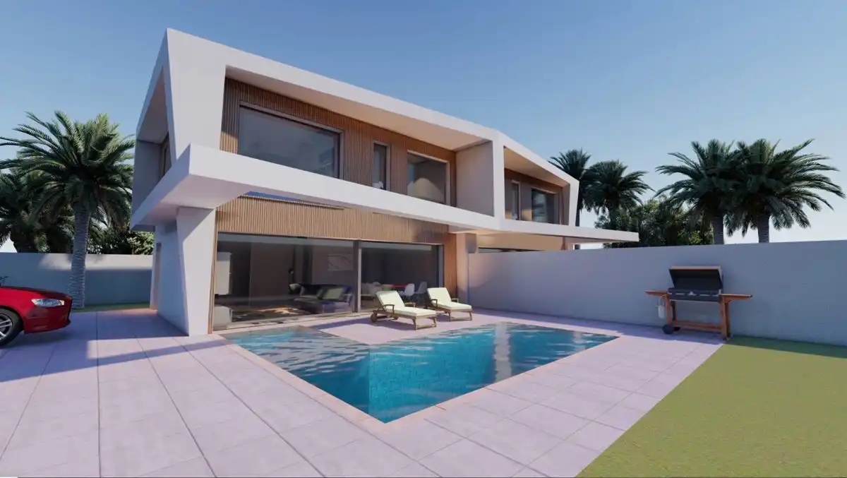 Casa pareada con piscina en venta en Carrer de Xipre