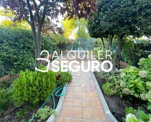 Jardí de Casa o xalet de lloguer en Tres Cantos amb Aire condicionat, Terrassa i Piscina