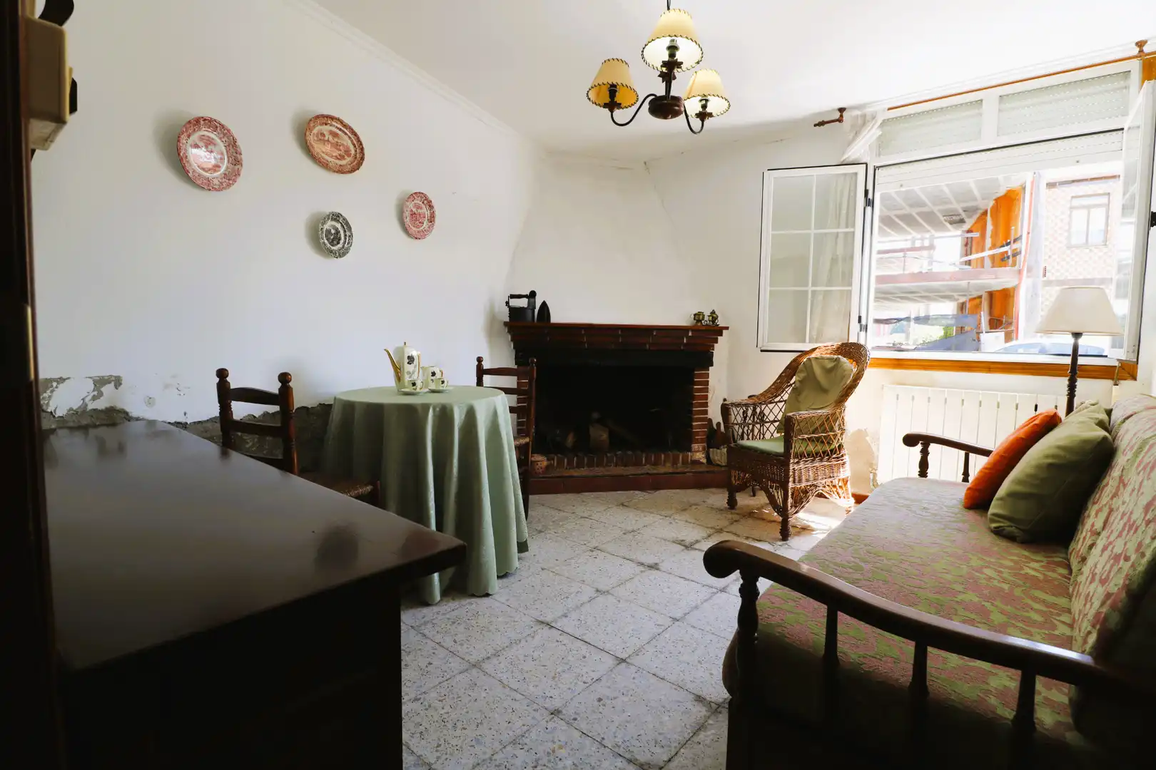 Comedor de Casa adosada en venta en Curtis con Calefacción, Jardín privado y Amueblado