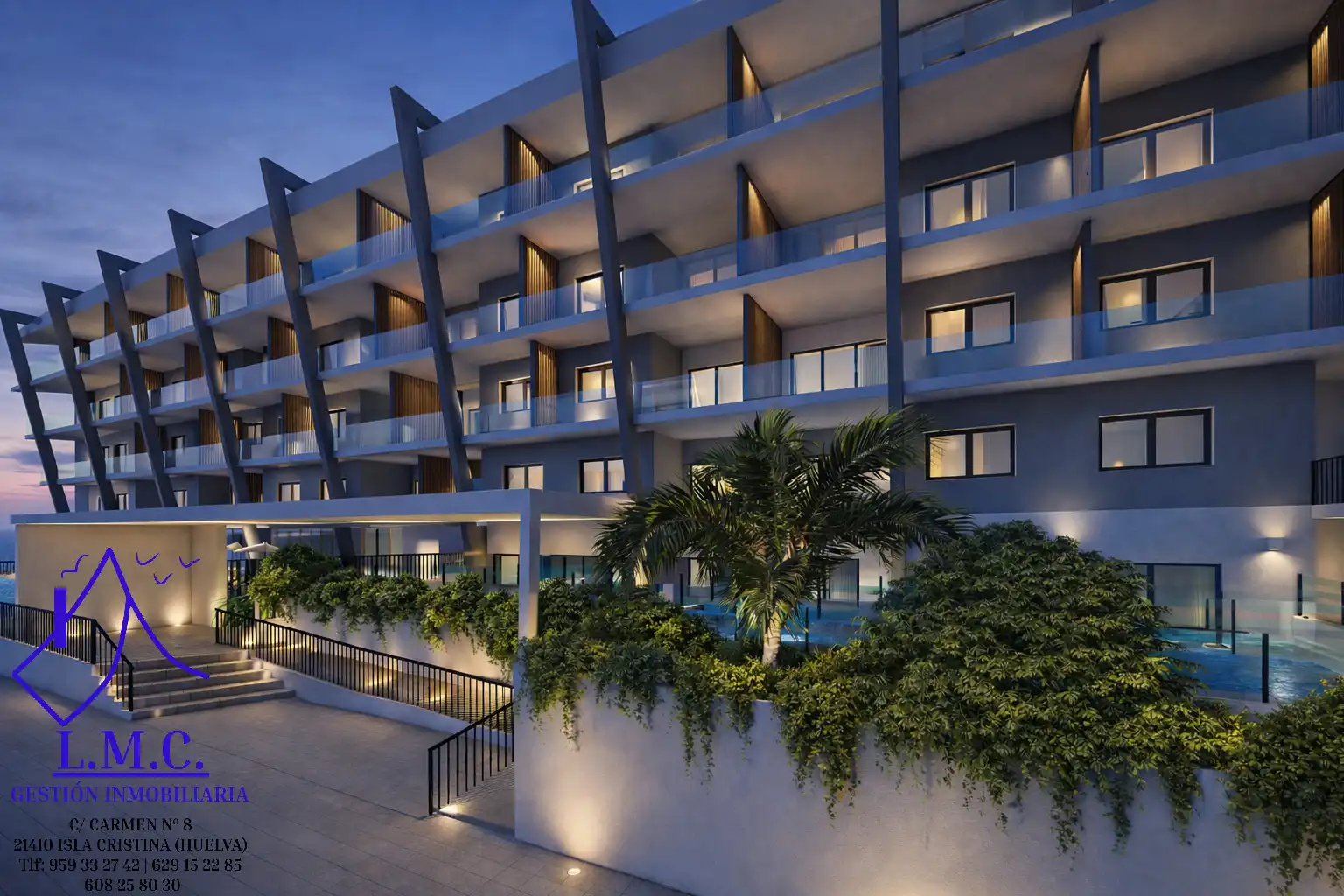 Vista exterior de Edificio en venta en Isla Cristina