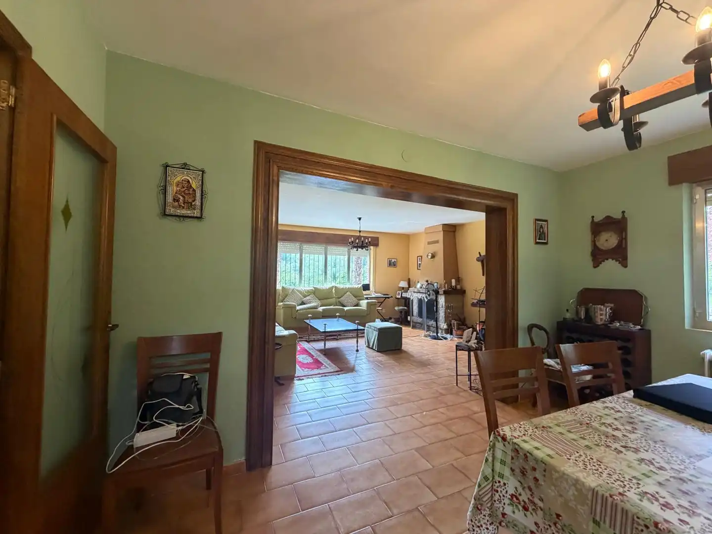 Dining room of Houses for sale in Roa  with Heating, Private garden and Terrace