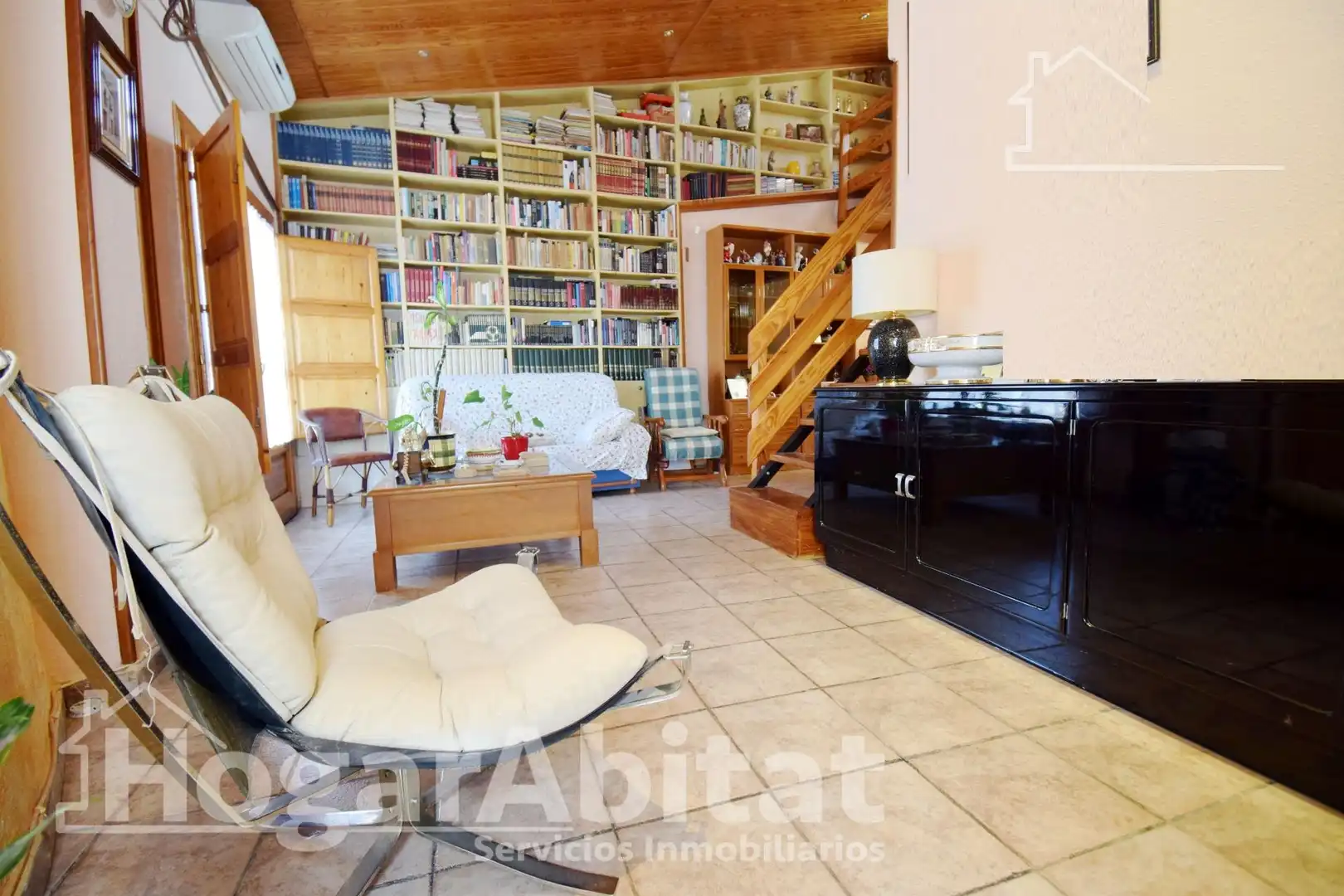 Living room of Houses for sale in Vila-real  with Air Conditioner, Private garden and Terrace
