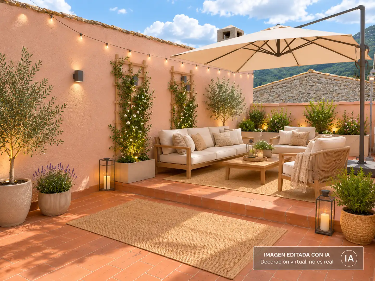 Terrace of Detached homes for sale in Darnius  with Heating, Terrace and Storage room