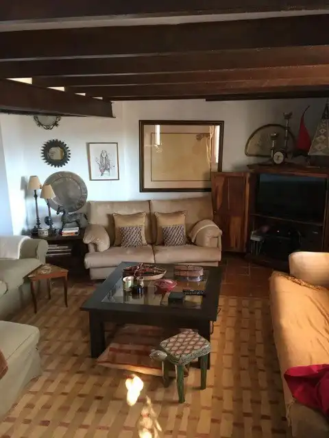 Sala d'estar de Finca rústica en venda en Polop amb Aire condicionat, Calefacció i Jardí privat