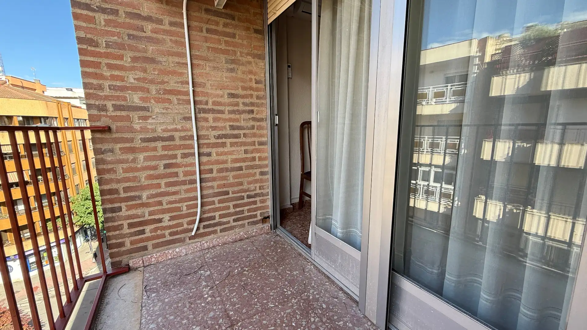 Terraza de Piso de alquiler en Albacete con Aire acondicionado, Calefacción y Terraza