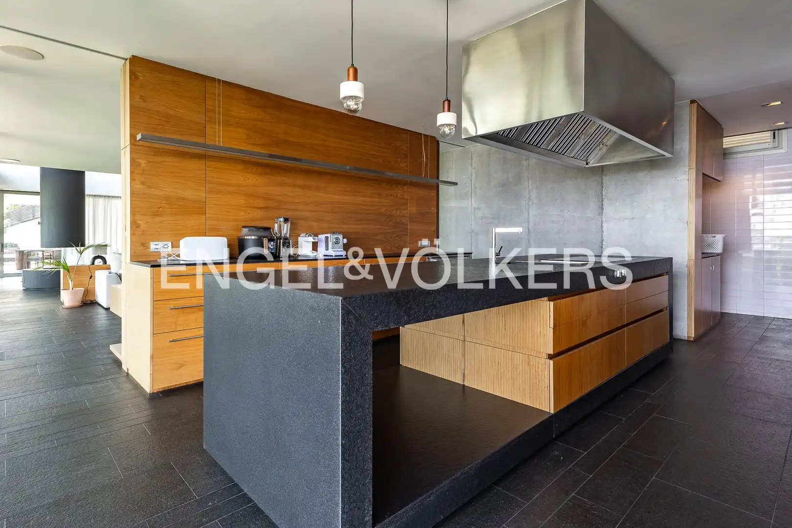 Cocina de Casa o chalet de alquiler en Alella con Aire acondicionado, Calefacción y Jardín privado