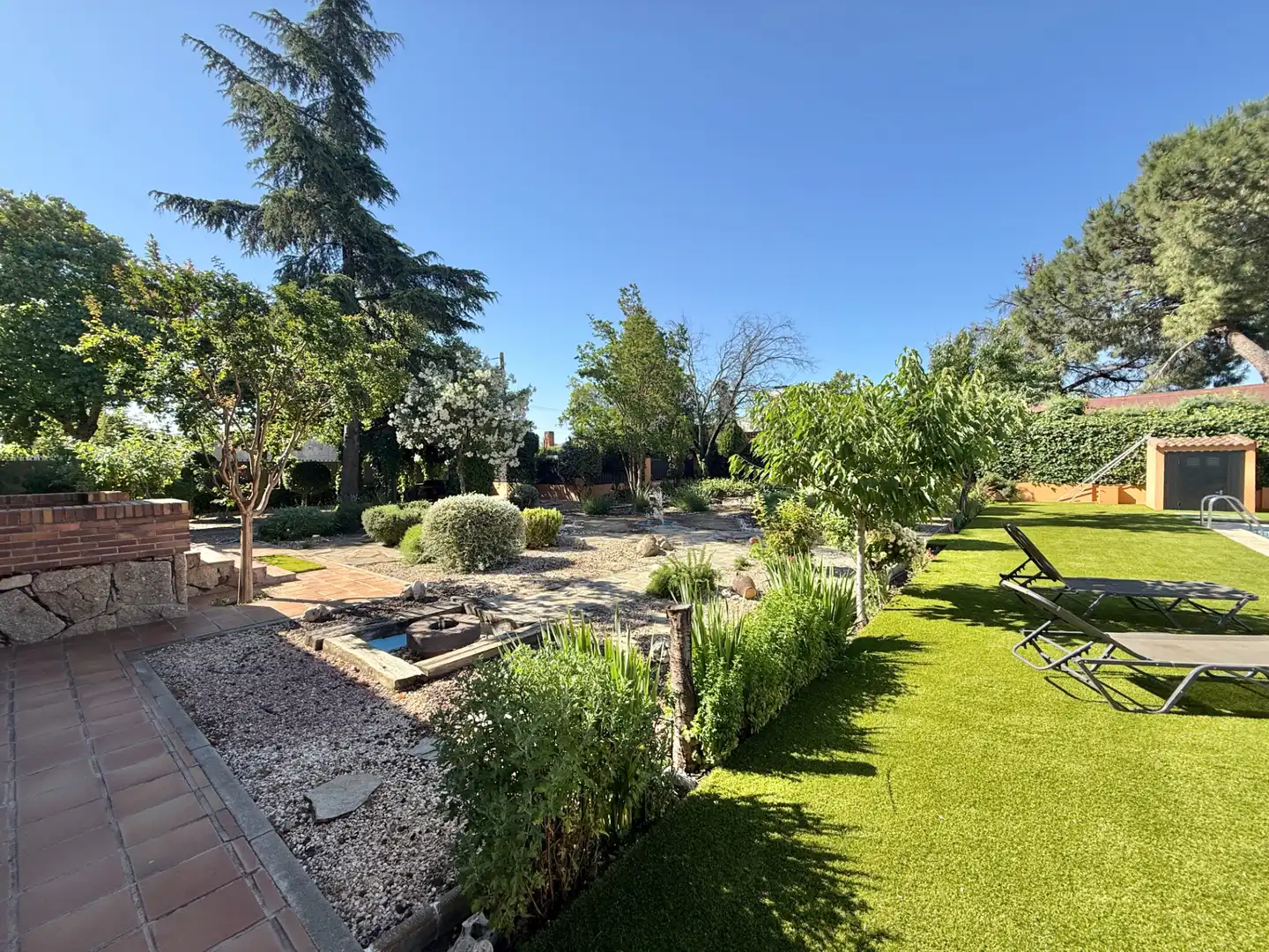 Garden of Houses for sale in Griñón  with Air Conditioner, Heating and Private garden