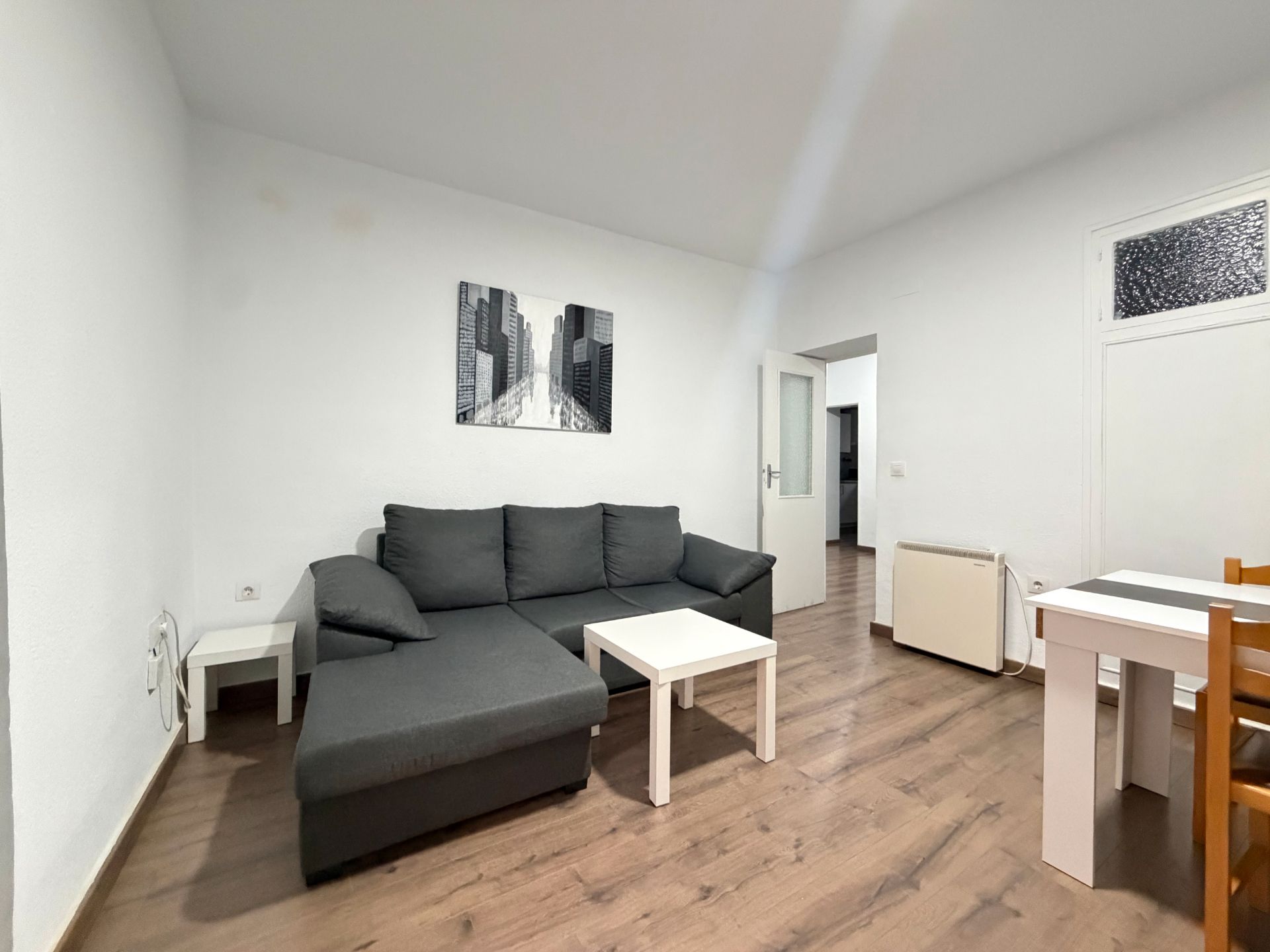 Sala d'estar de Pis en venda en Plasencia amb Calefacció i Moblat