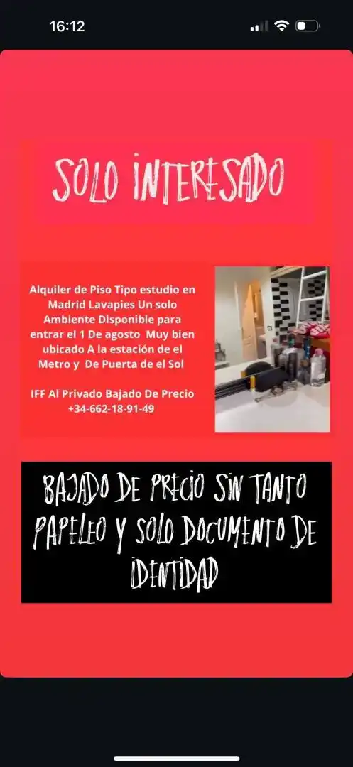 Wohnung zur Miete in Madrid
