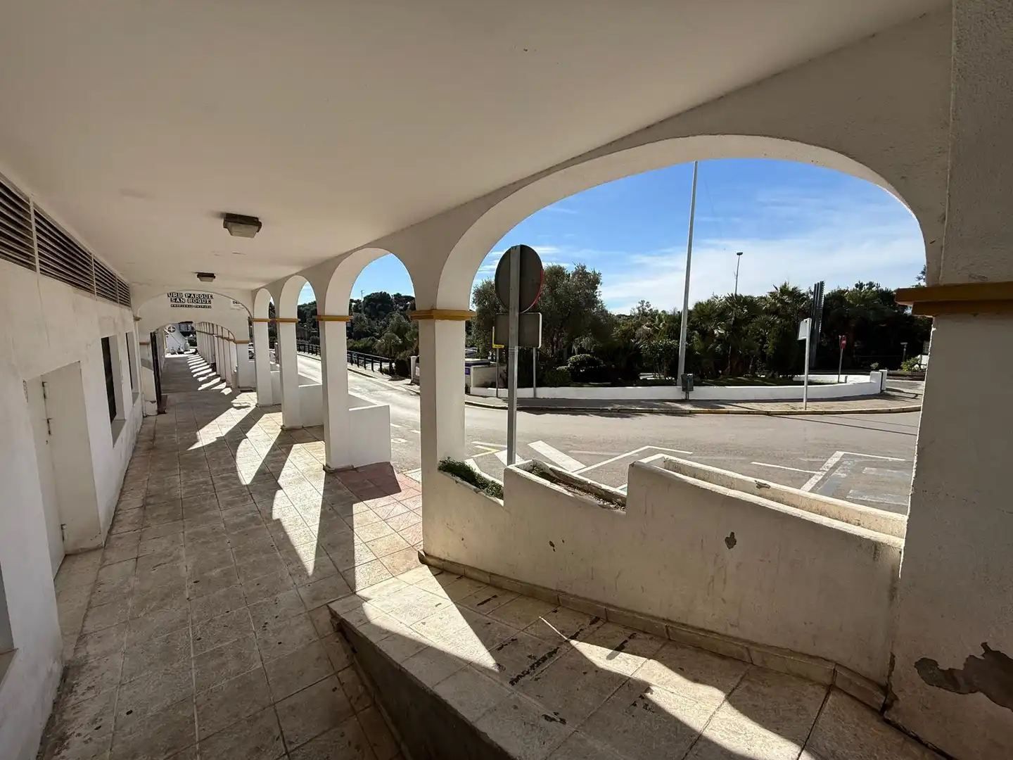Vista exterior de Planta baja en venta en San Roque con Amueblado
