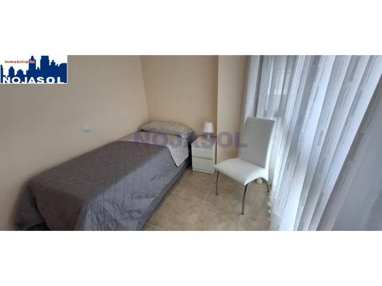 Bedroom of Flat for rent in Noja  with Heating, Terrace and Furnished