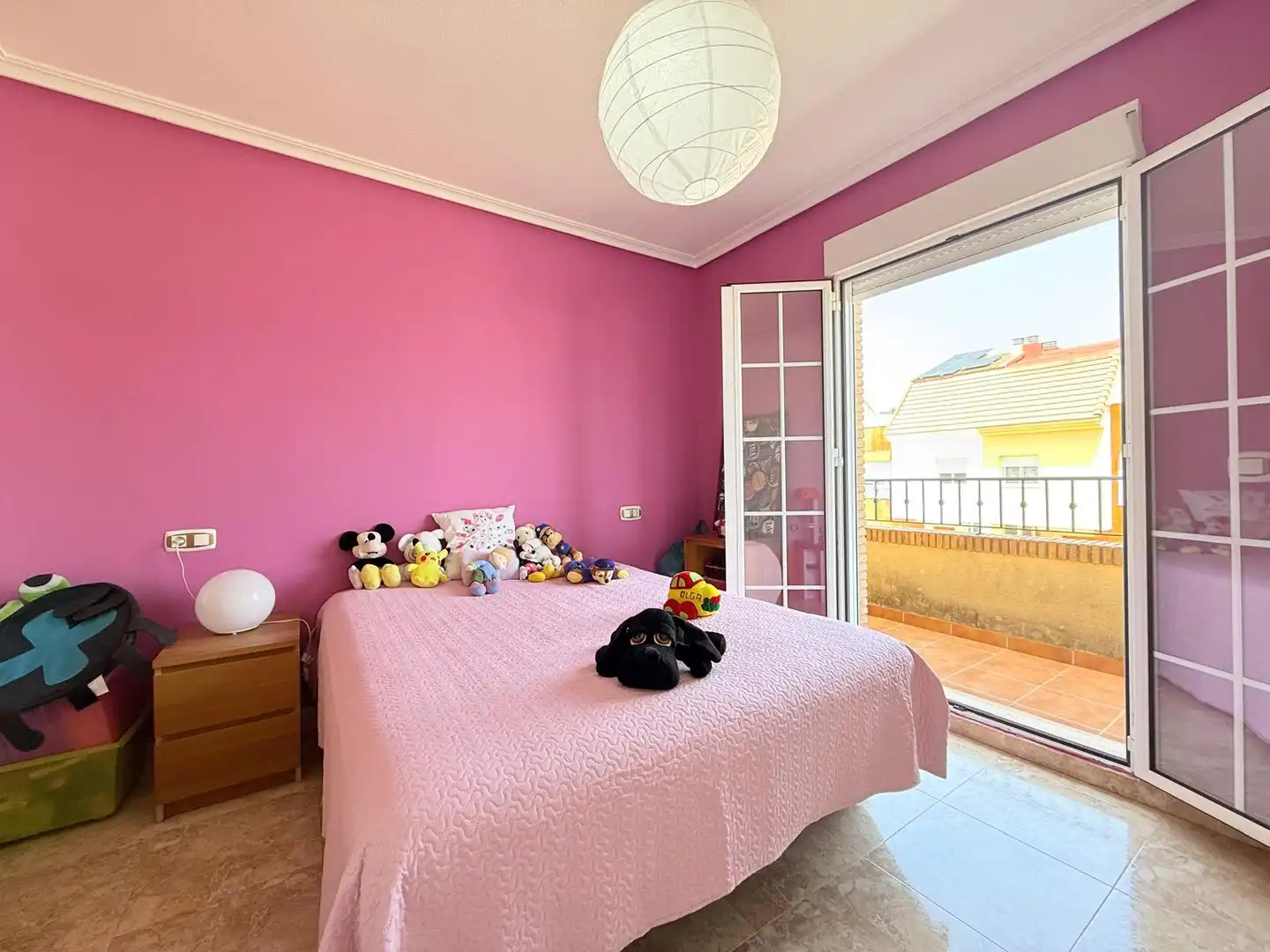 Habitación de Casa adosada en venta en San Pedro del Pinatar con Aire acondicionado, Jardín privado y Terraza