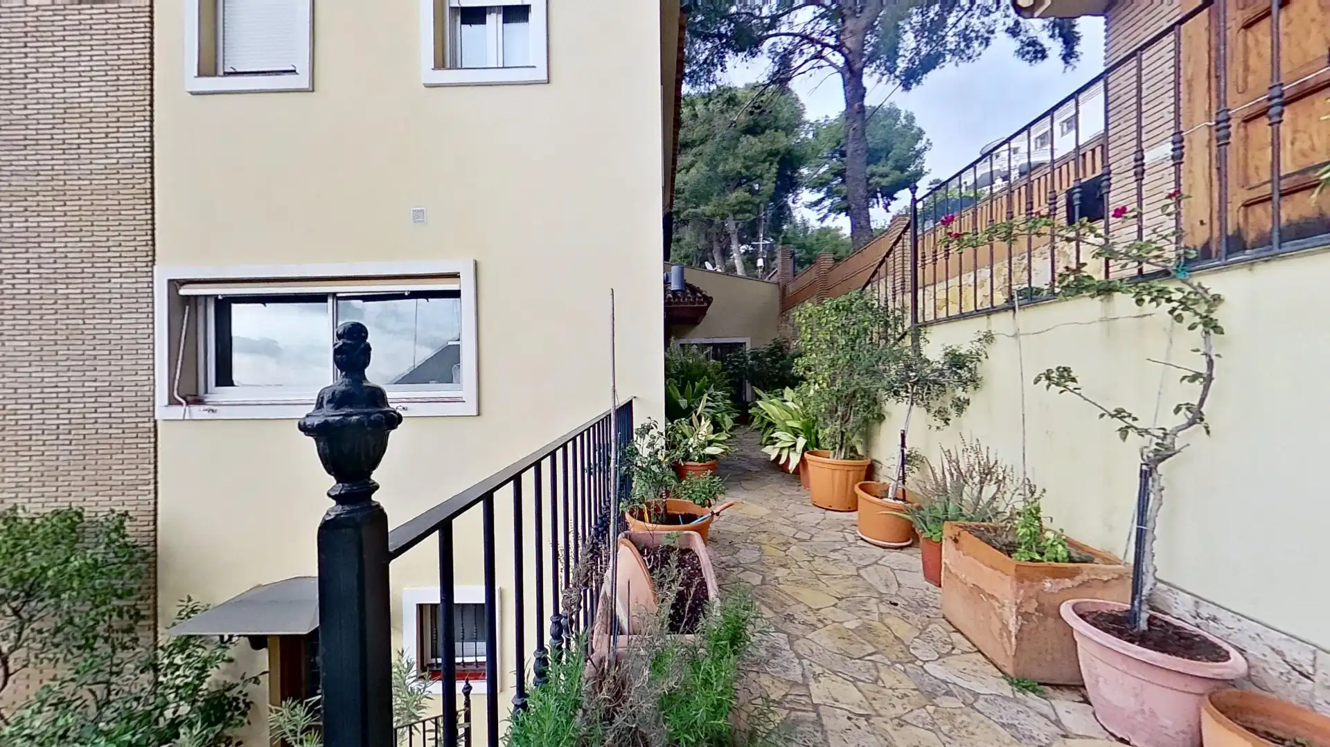 Terraza de Casa o chalet en venta en Málaga con Jardín privado, Terraza y Piscina