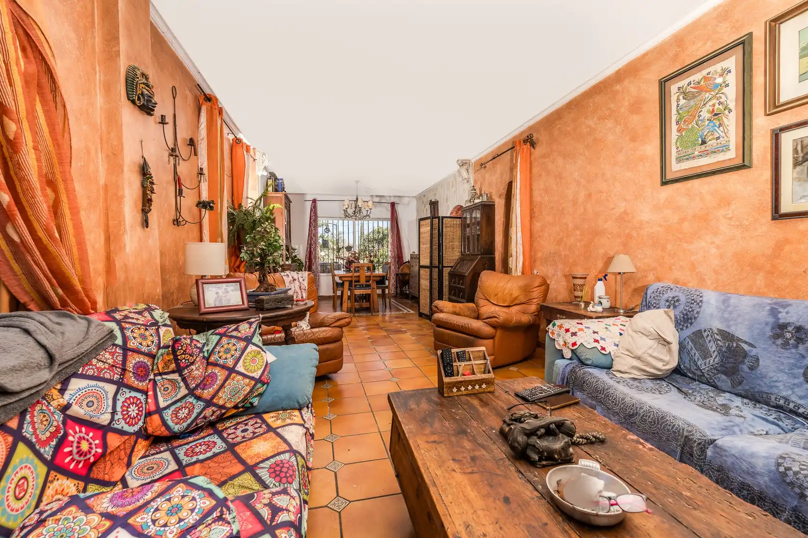 Living room of Houses for sale in Dénia  with Air Conditioner, Heating and Private garden