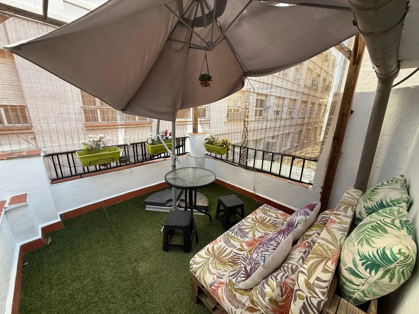 Terrasse von Wohnung zur Miete in Granada mit Klimaanlage, Heizung und Terrasse