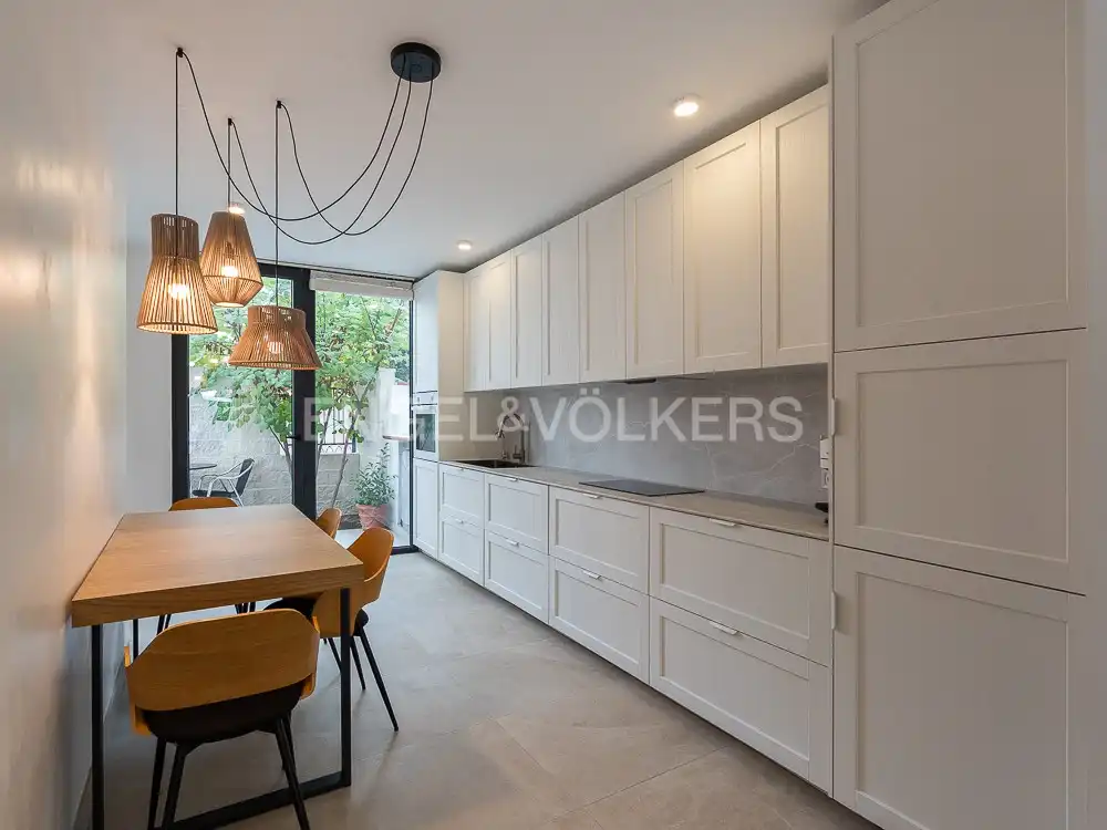 Kitchen of Houses for rent in Valencia  with Air Conditioner, Heating and Private garden