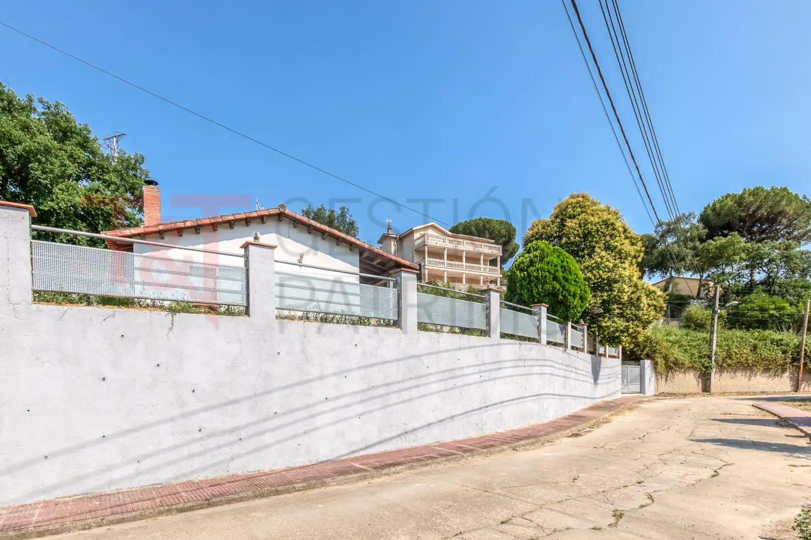 Vista exterior de Casa o xalet en venda en Gualba amb Calefacció, Jardí privat i Terrassa