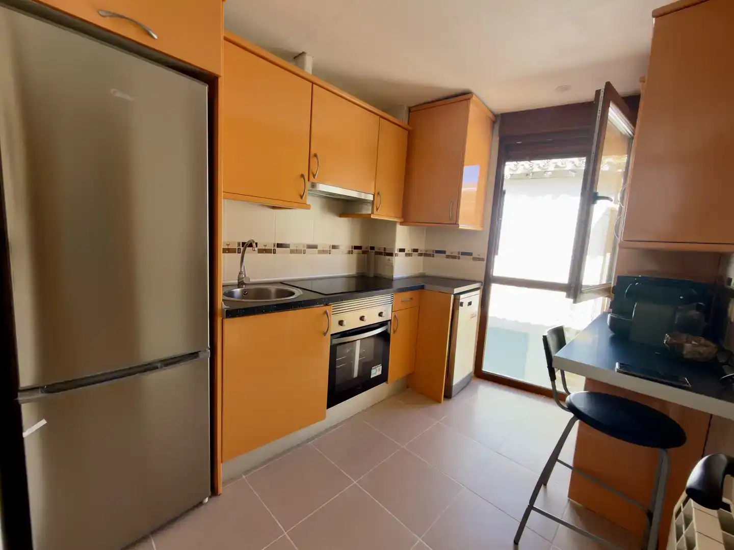 Küche von Maisonette zur Miete in San Martín de Valdeiglesias mit Klimaanlage