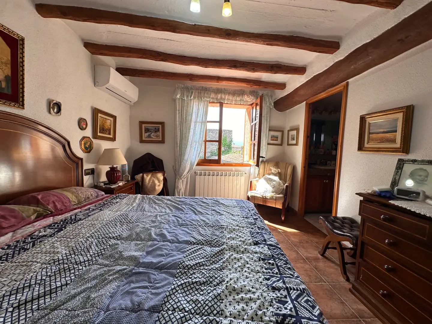 Bedroom of Houses for sale in Perafort  with Air Conditioner, Heating and Terrace