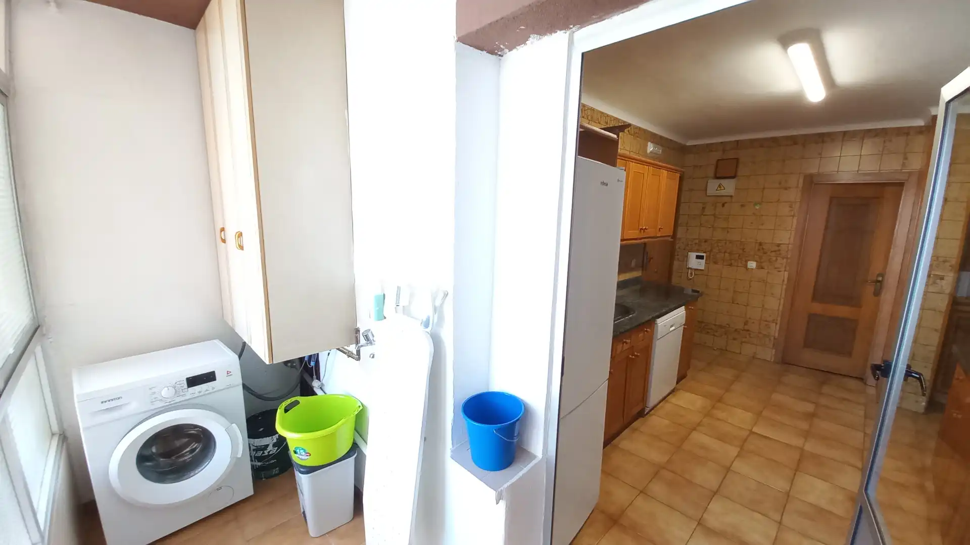 Kitchen of Flat for rent in Albacete  with Air Conditioner, Heating and Furnished
