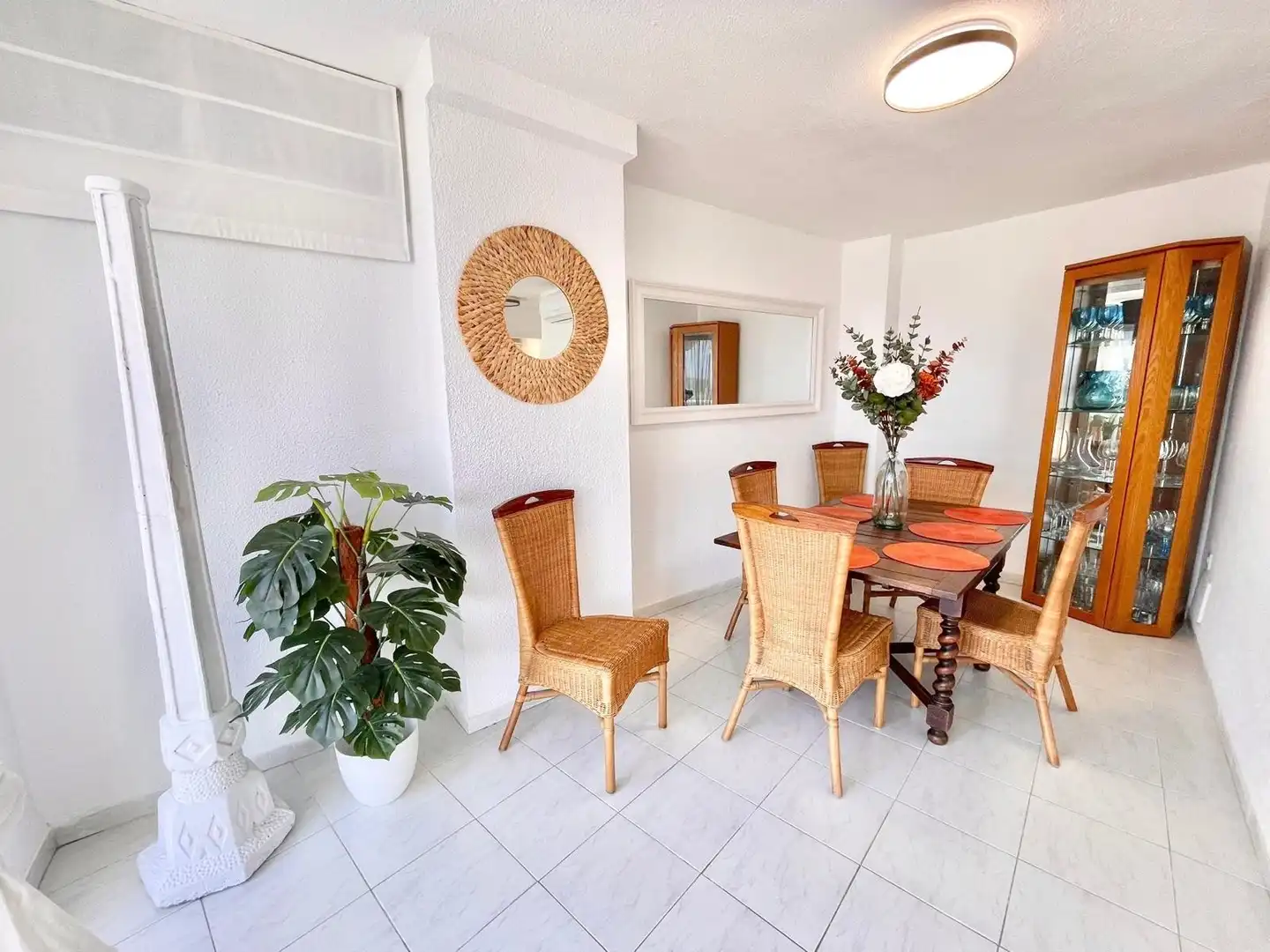 Dining room of Apartments for rent in La Manga del Mar Menor  with Air Conditioner, Heating and Terrace
